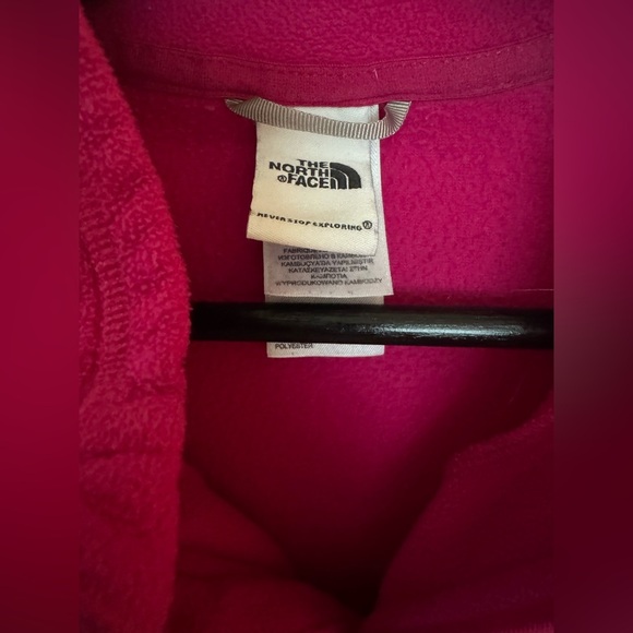 The North Face Womens Pink Fleece Sweater Size Small - Picture 4 of 4